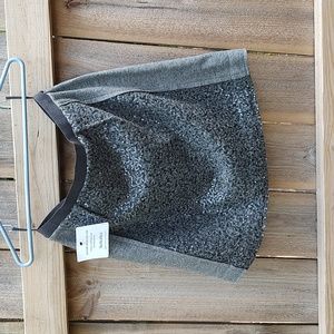 🏵️ Les Copains Sequin Wool Skirt NWT